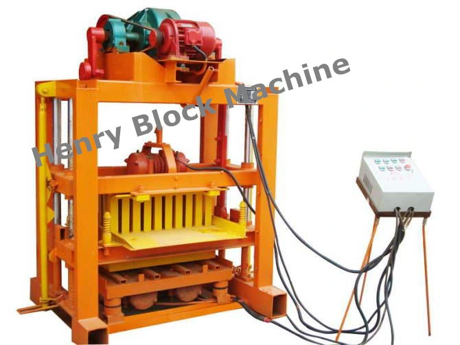 Qtj4-40 Simple Block Machine Brick Machine Competitive Price Building Material Making Machinery