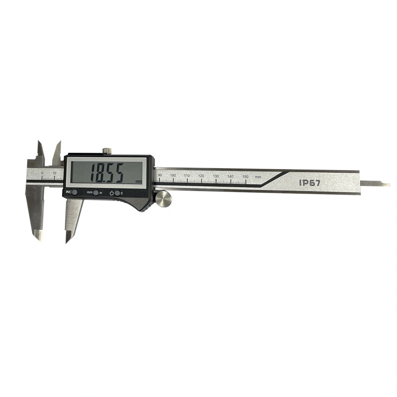 Stainless Steel Digital Caliper Measuring Instrument with 0.01mm Calipers