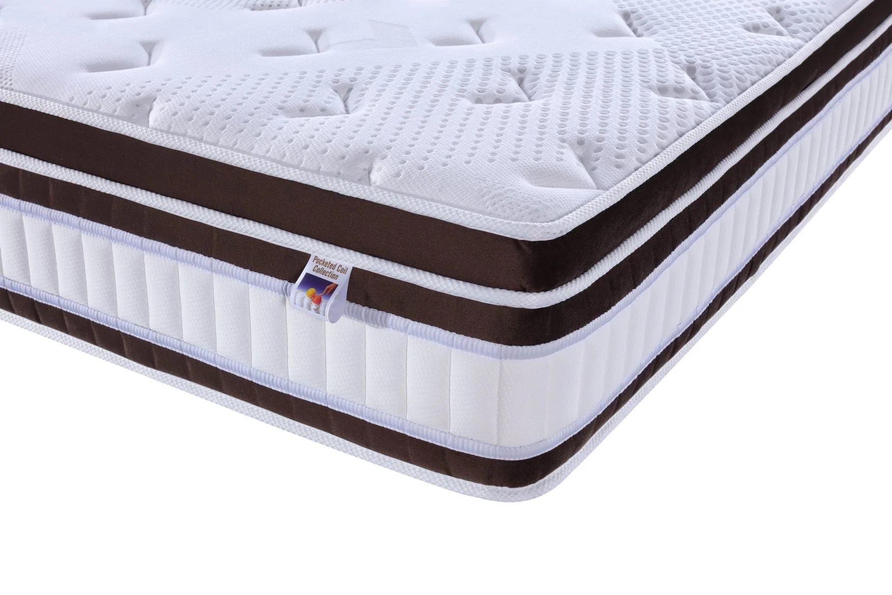 Household Soft Stable Safety Euro-Top King Size Home Furniture Mattress