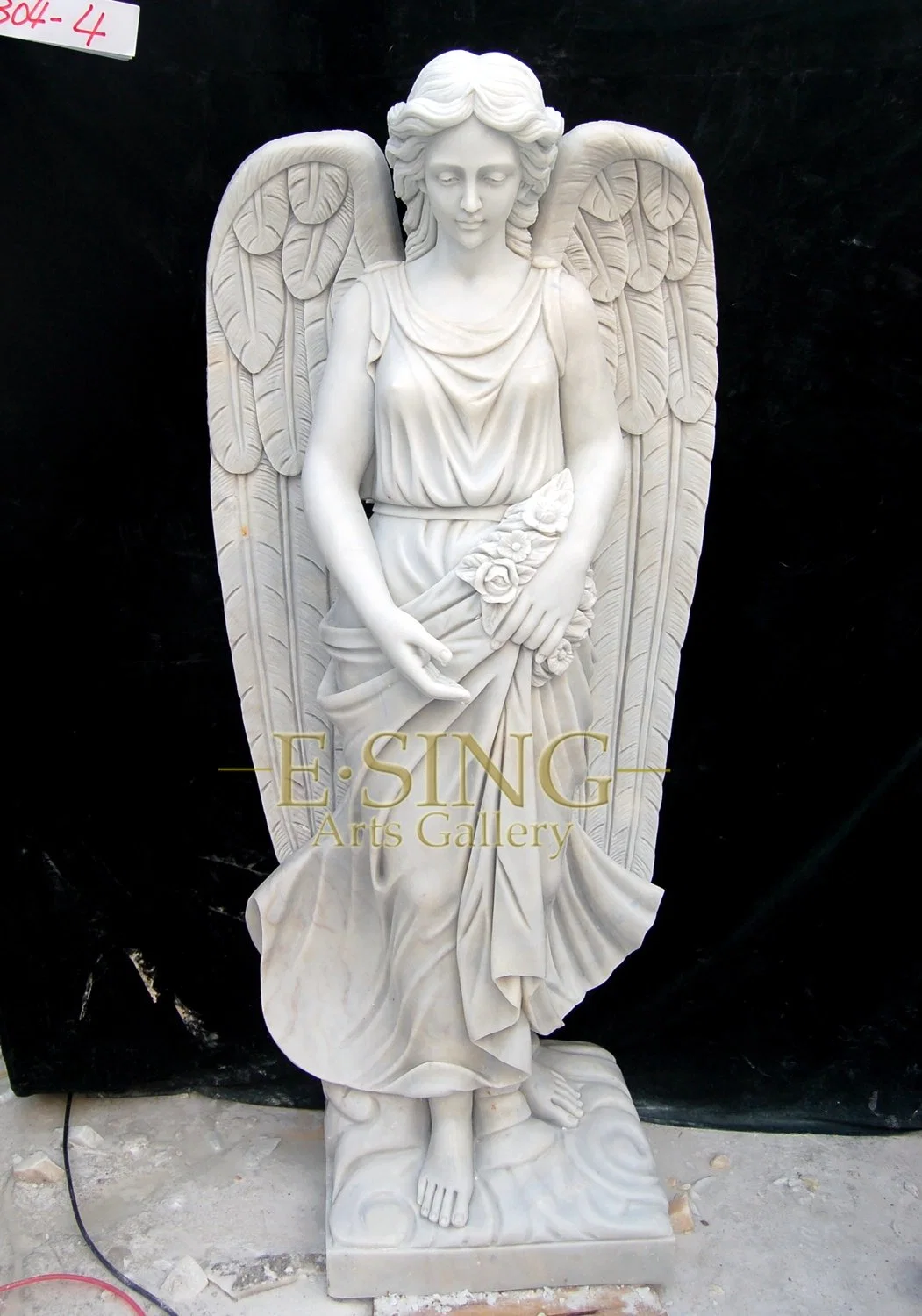 Best Quality Caved Angel Lady Monument