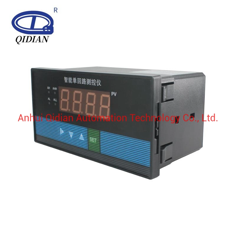 Intelligent Digital Display Instrument 4-20mA/ RS485/Relay Signal Output Solenoid Valve/Water Pump/Temperature/Pressure/Levelmeasurement Display Control Alarm