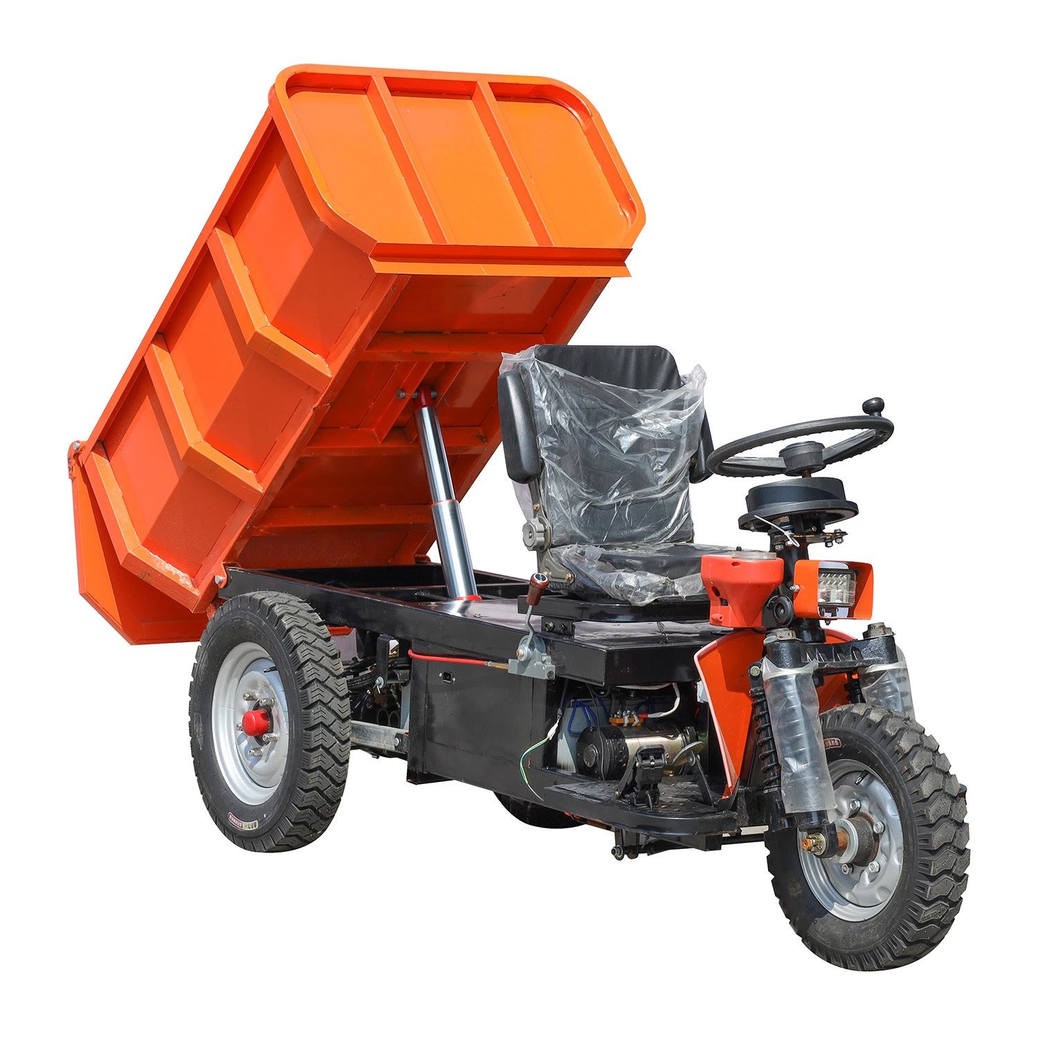 Hot Sale Chinese Cargo Electric Mini Dump Tricycle Cars Electric Tricycle Rear Axle Parts for Sale