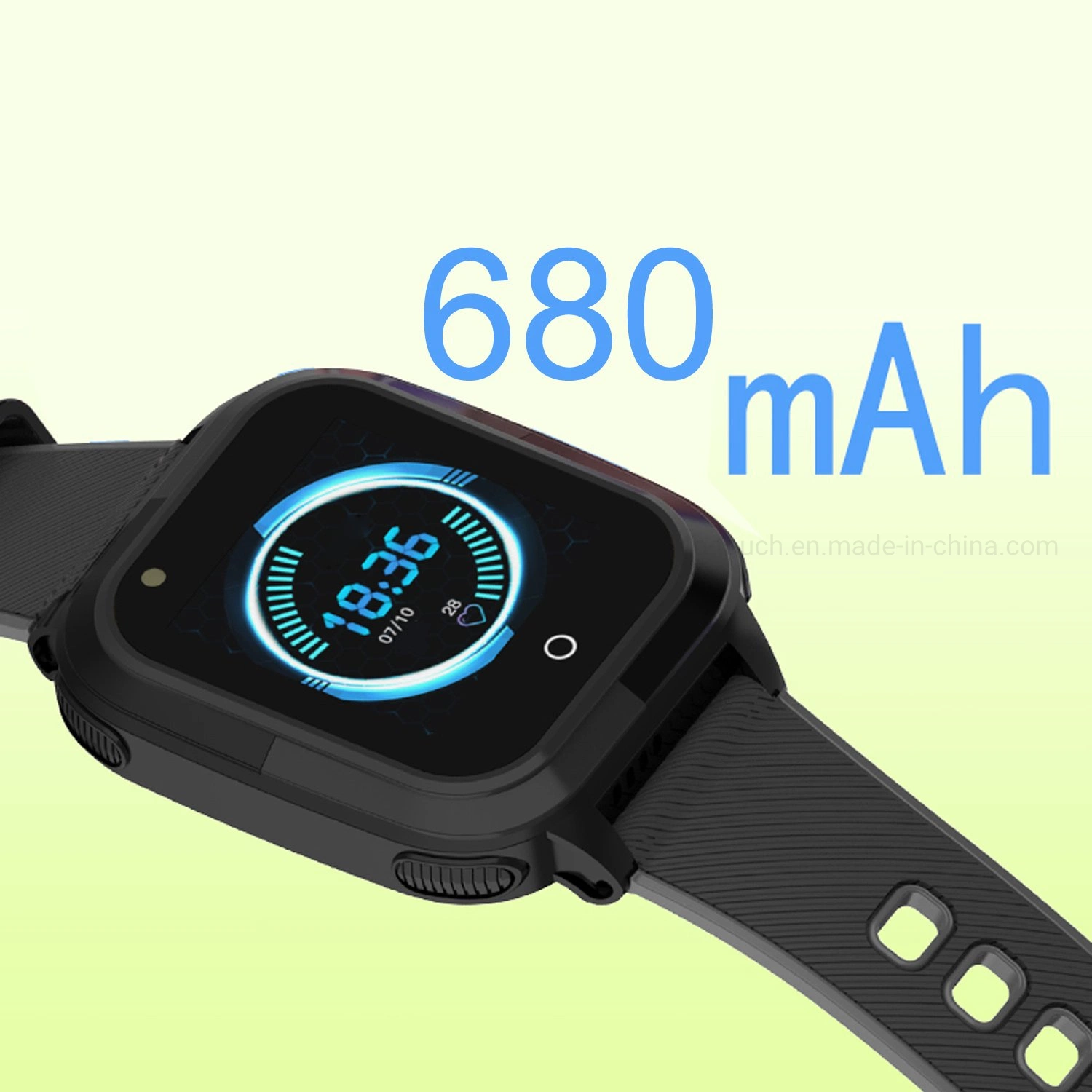 Новый разработанный водонепроницаемый GPS Tracker Watch 4G IP67 с Real-Time Google Map Location Video Call D56