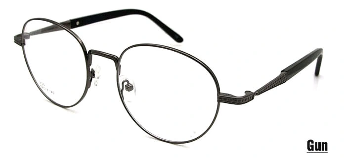 Fashionable Round Shape Stainless Steel Glasses Optical Frame (2125)