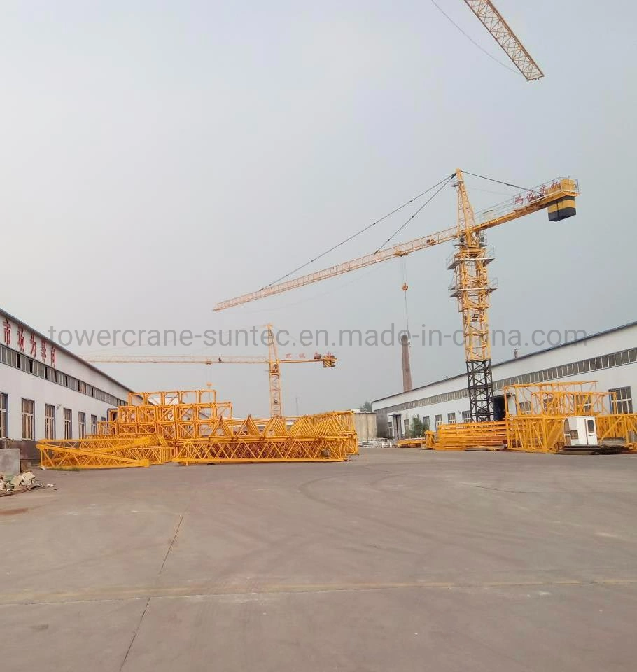 Suntec Tower Crane Qtz125 10 Ton Tc6515 Construction Tower Crane