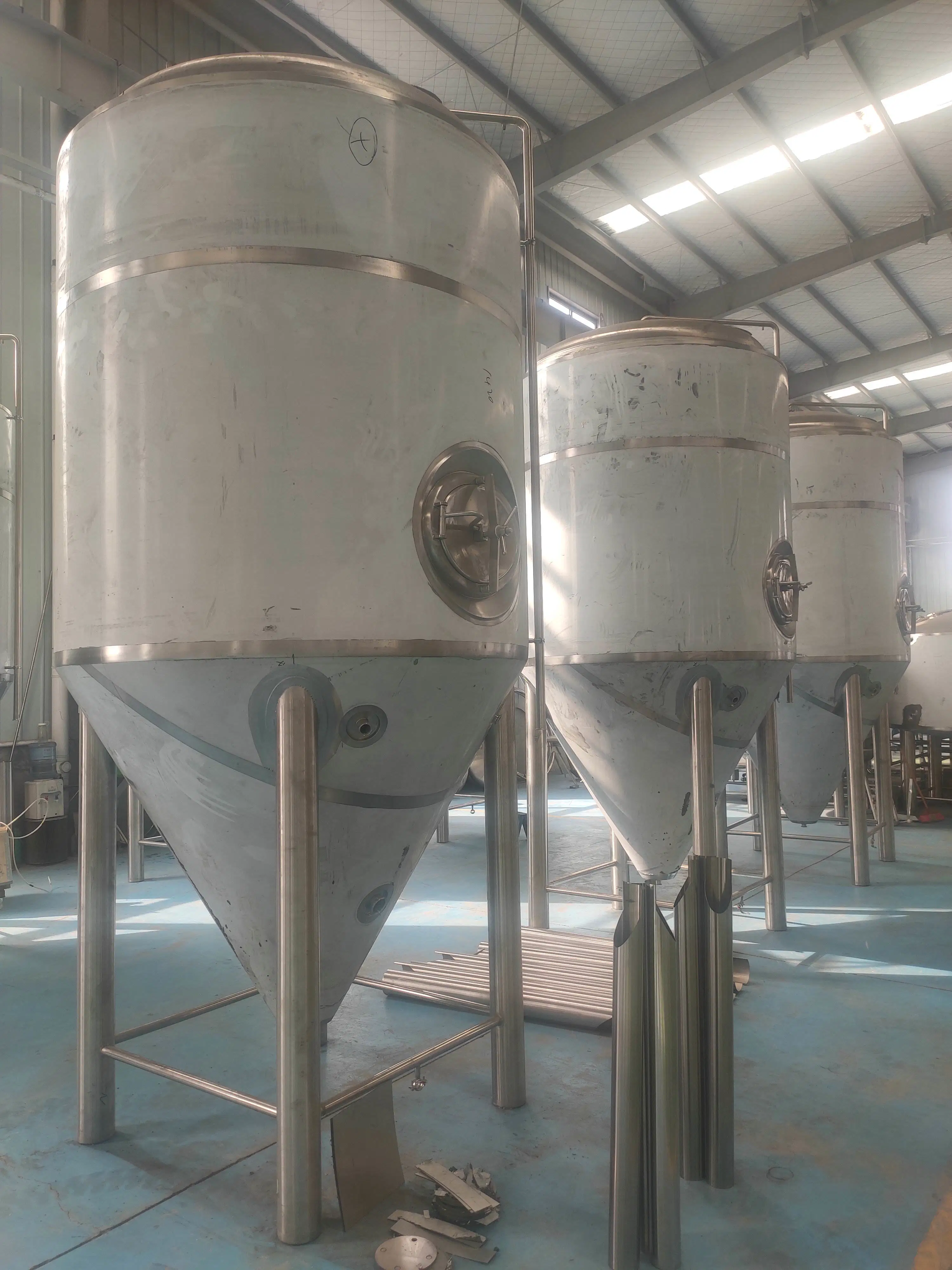 3000L Stainless Steel Cylinder Conical Tanks CCT Beer Fermentation Tank Stainless Conical Fermenter Beer Brewery Equipment