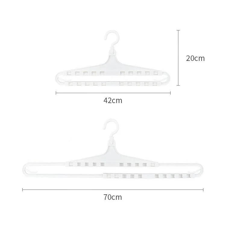 Adjustable Plastic PP Clothes Hangers