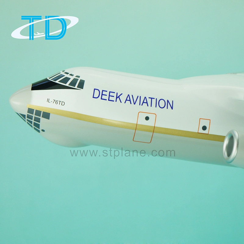 Deek Ил-76 Модель самолета шкалы плоскости модель нового продукта