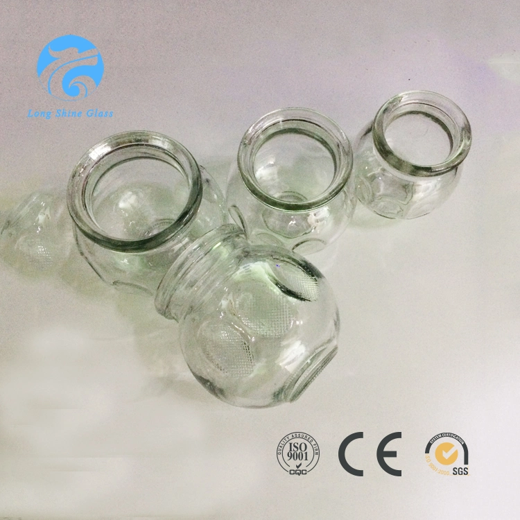 Cheapest Price Cupping Glass/Glass Cup/Cupping Set Disposable Vacuum Treatment