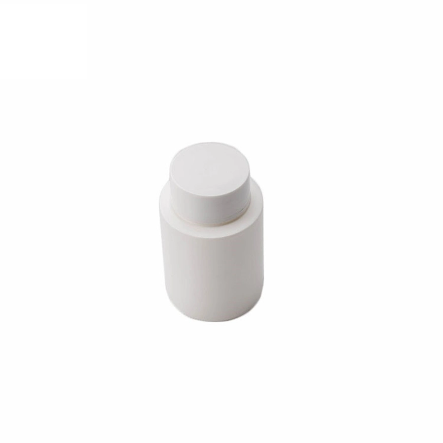 HDPE White Disposable Round Empty Plastic Pill Bottle for Medicine