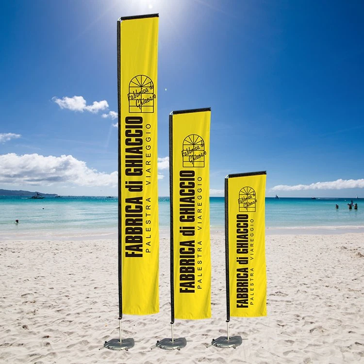 Fast Delivery Rectangle Banner Beach Flag Digital Printed Feather Flag New Products Looking for Distributor Fiberglass Flagpole Display Frame Advertising Flag