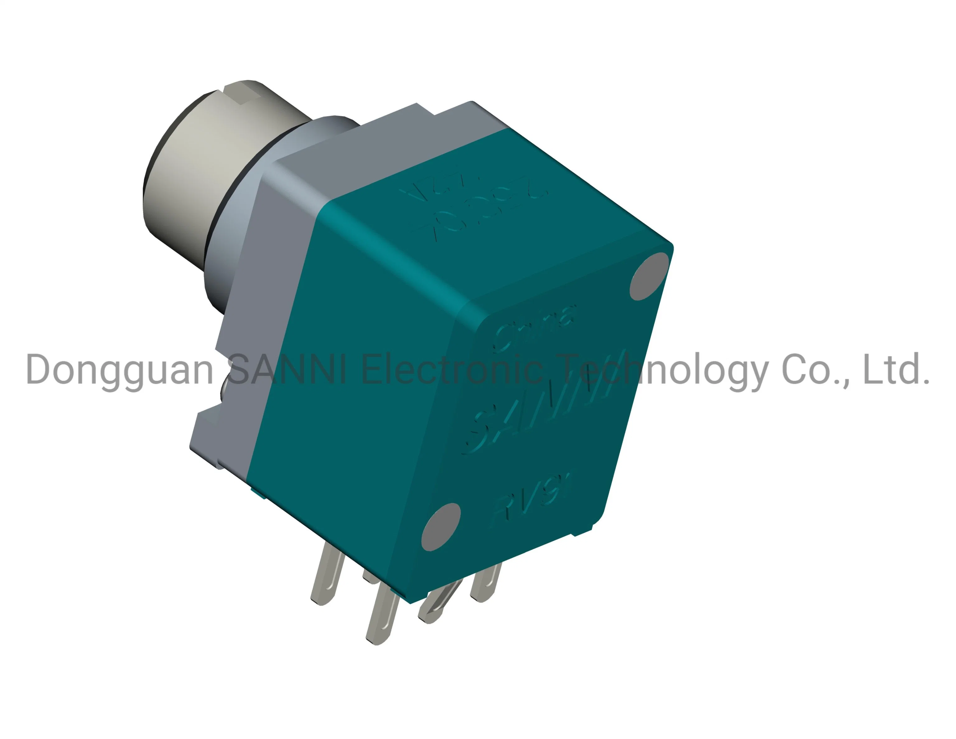 RV91J0G0SR Dual-Unit Metal Shaft Sealed Potentiometer