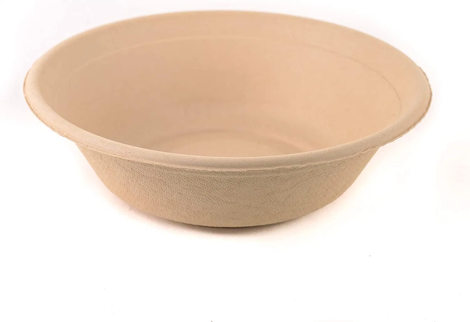 40oz Round Disposable Bowls with Dome Lids Natural Sugarcane Bagasse Bamboo Fibers Sturdy Compostable