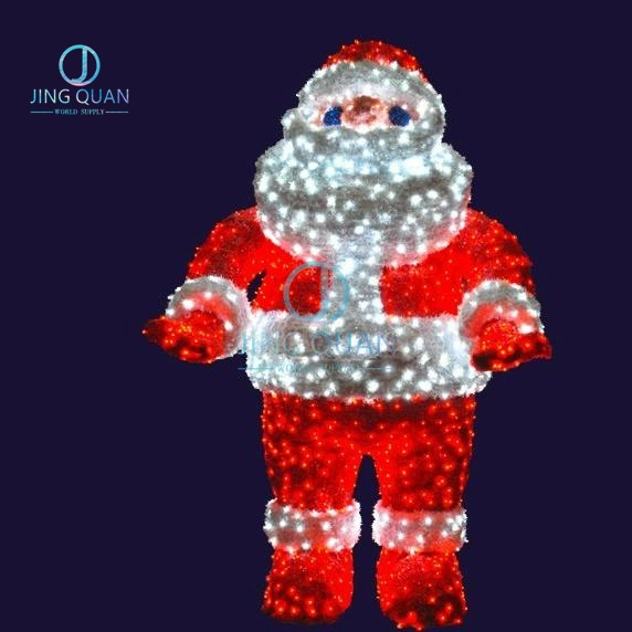 Christmas Decoration Large Santa Claus Christmas Decor 3D Motif Light for Outdoor High Quality Festival Light Electric Festival Lamps