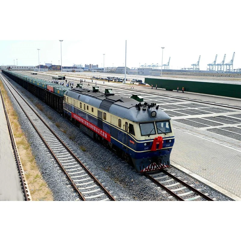 Em junho Shijiazhuang Gaoyi ao transporte ferroviário da Ásia Central