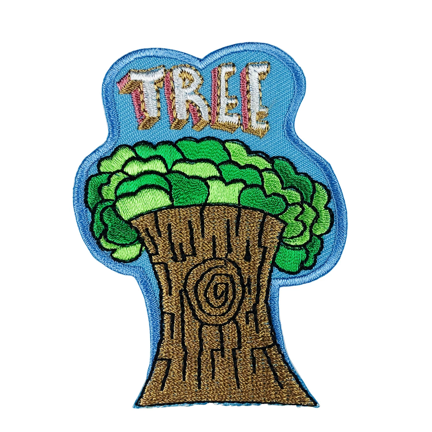 Patches Custom Fashion Clothing Decoration Embroidery Iron on 3D Patches