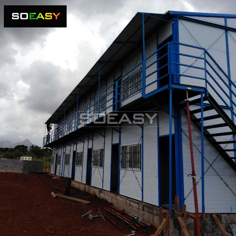 Fast Build Workers Dormitory K Type Modern Design Large Labor Camp with High Quality