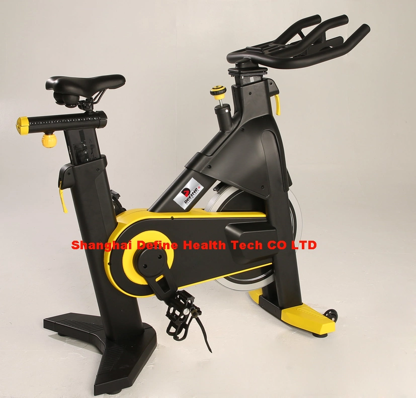 La mejor bicicleta de spinning comercial, ciclo indoor profesional, Define Health Tech - Nueva bicicleta de spinning conectada profesional - HB-2018