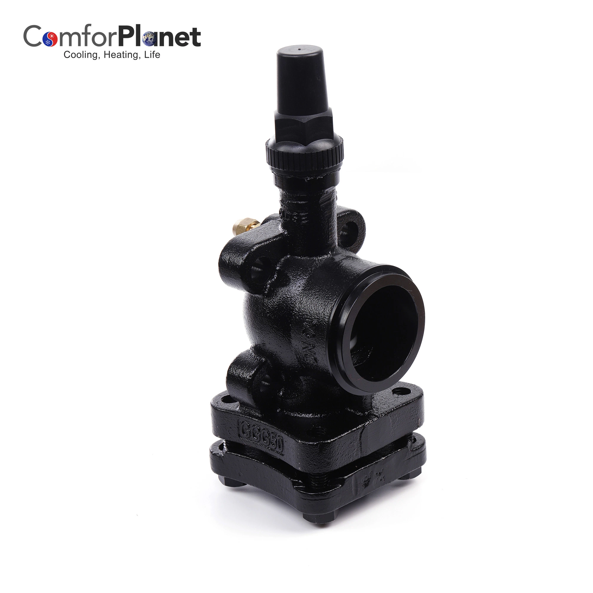 Refrigeration Parts Solenoid Shut off Valve Cast Iron Stop Valve for Air Conditioner