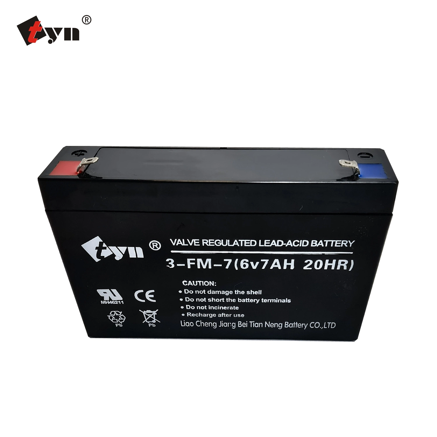 6V7ah Solar System Lead-Acid Gel Battery 6V7ah High-Purity Raw Materials