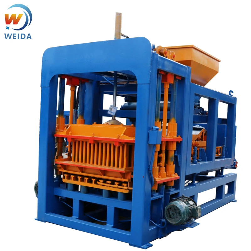 Qt4-15 Full Automatic Paving Block Machine Cement Interlocking Brick Cement Production Line Brick Cement Production Line