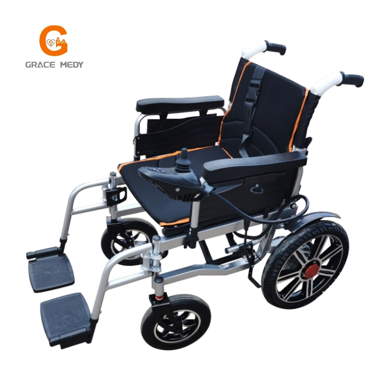 Folding Automatic Electronic Motorized Electric Wheelchair Lightweight Power Aluminum Wheelchairs Pakistan for Disabled Price