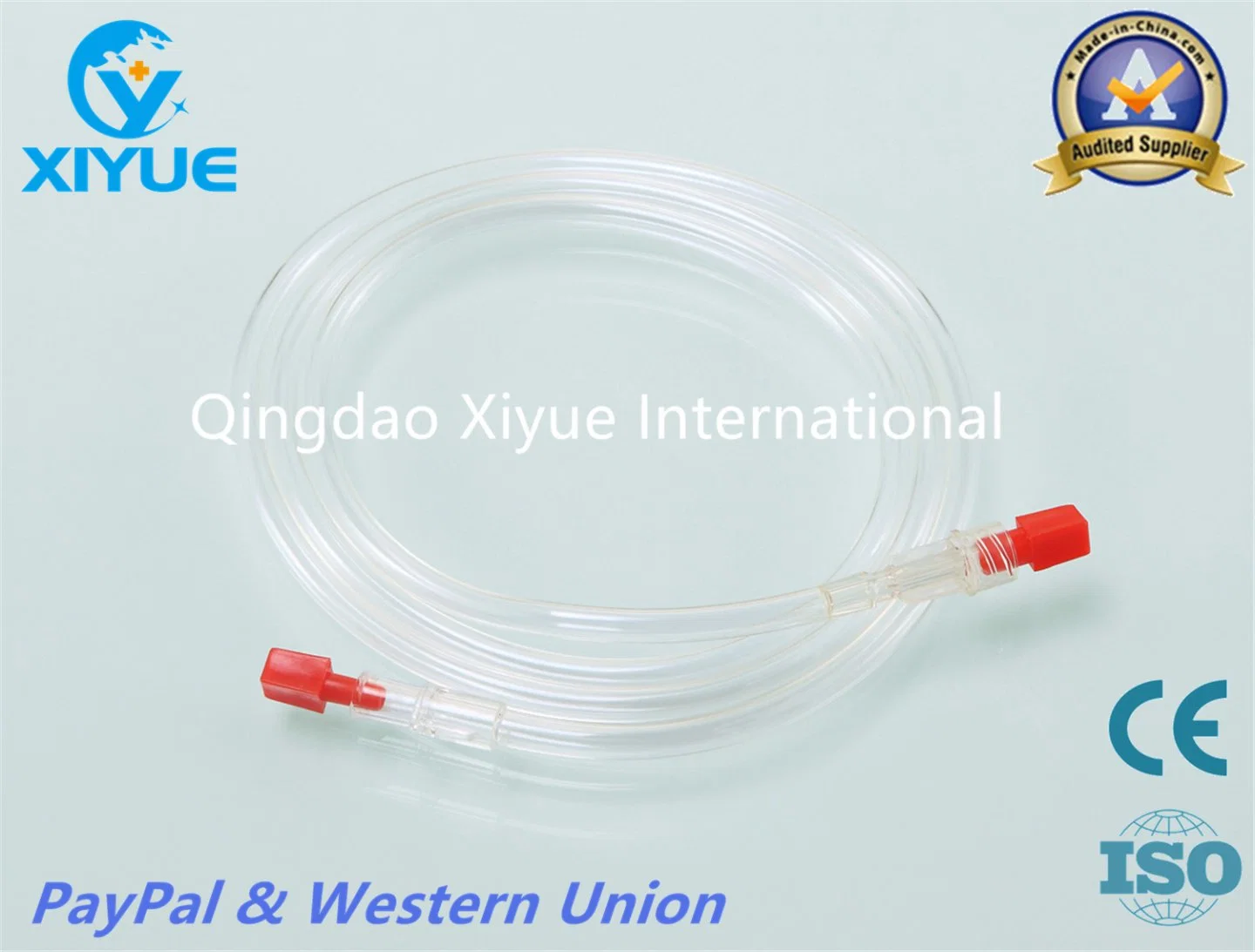 Disposable Needle Free Connector with Extension Tube