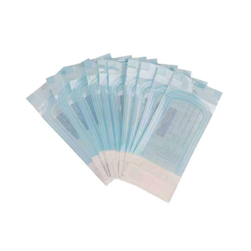 Disposable Medical Dental Packaging Self-Sealing Flat Pouch Bag