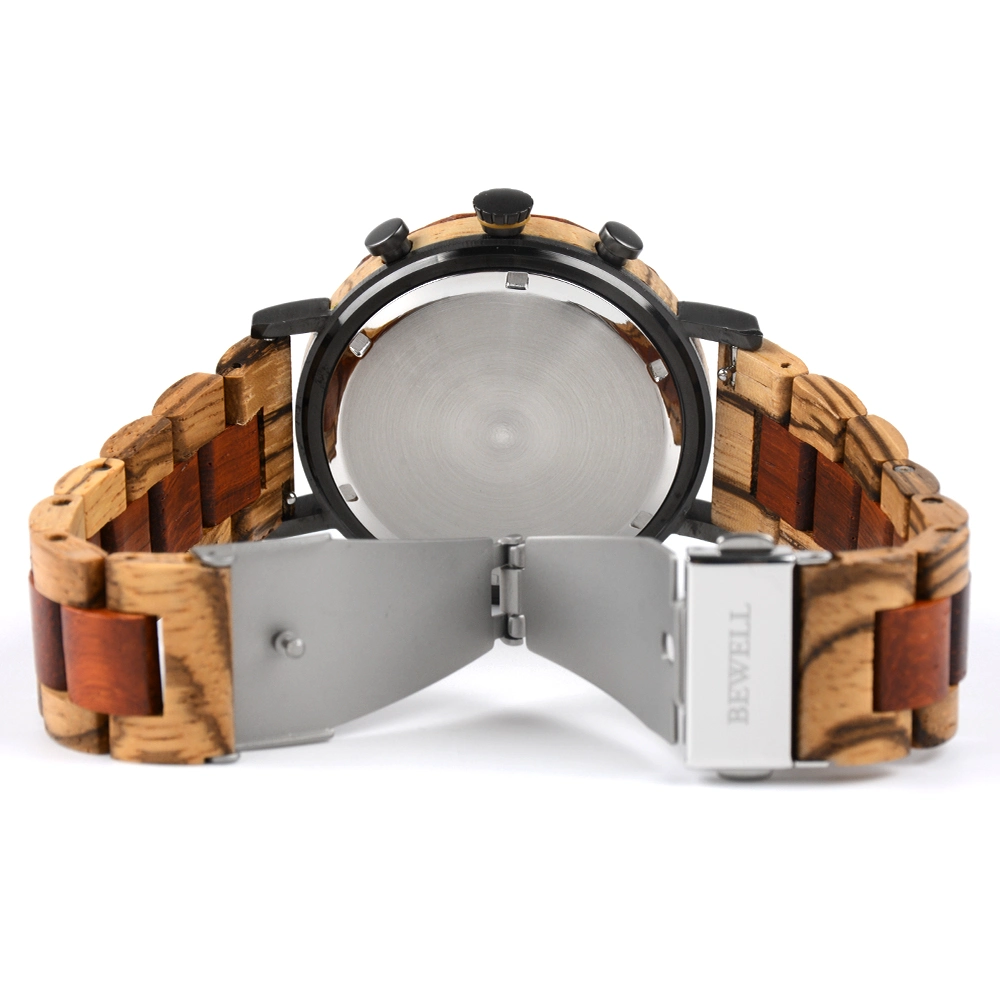 Classic High End Metal Black Walnut Wood Water Resistant Men Prudence : bois