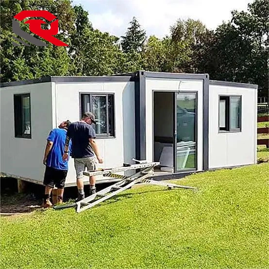 20ft 40ft Expandable Container House Prelab Homes con energía solar Para Office