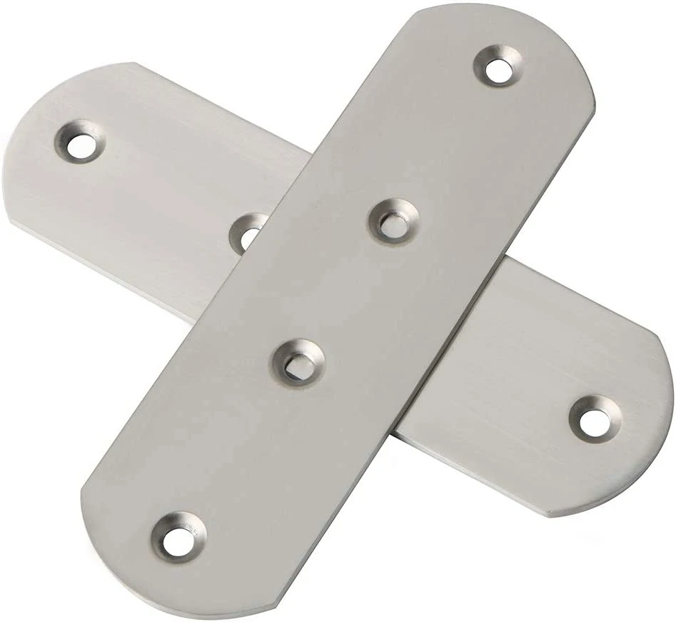 Stainless Steel Flat Straight Brace Brackets Solid Mending Plates Repair Fixing Replacement