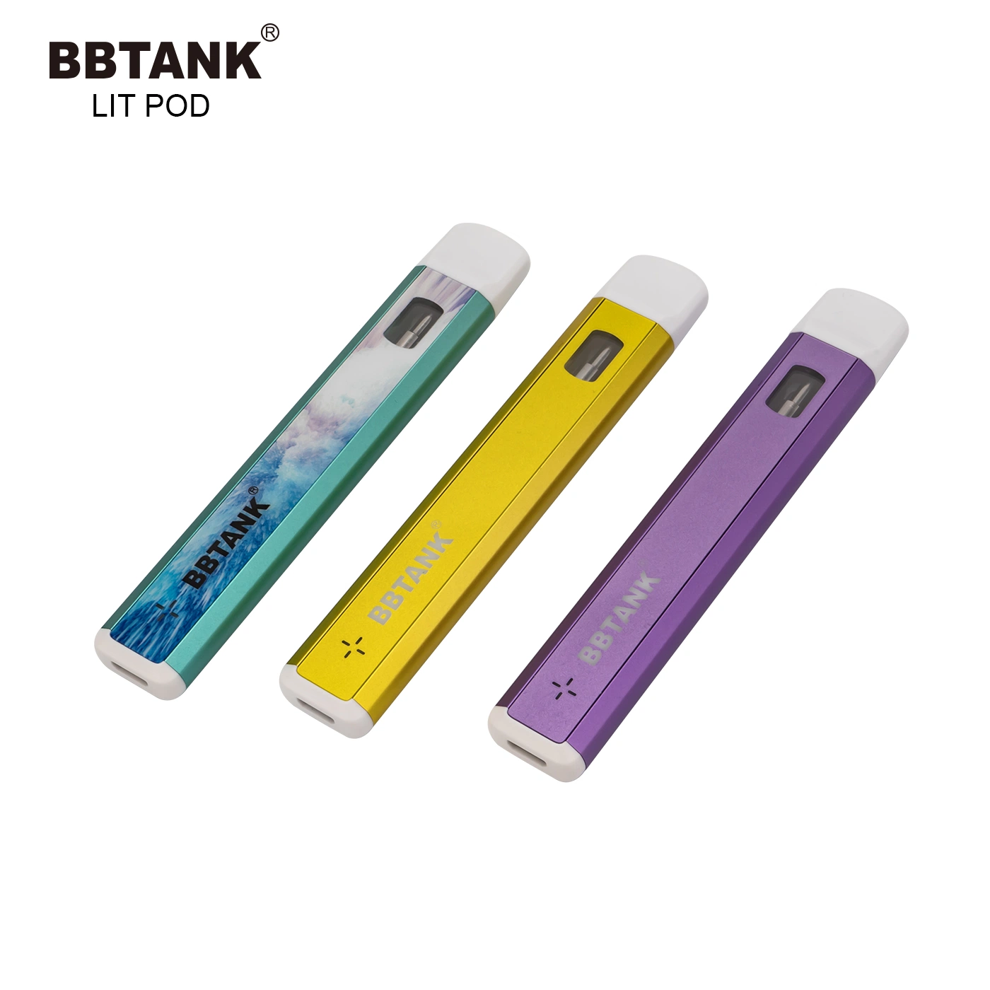 Bbtank vender más calientes del dispositivo de la vaina del cartucho 1ml vaporizador Vape Pen