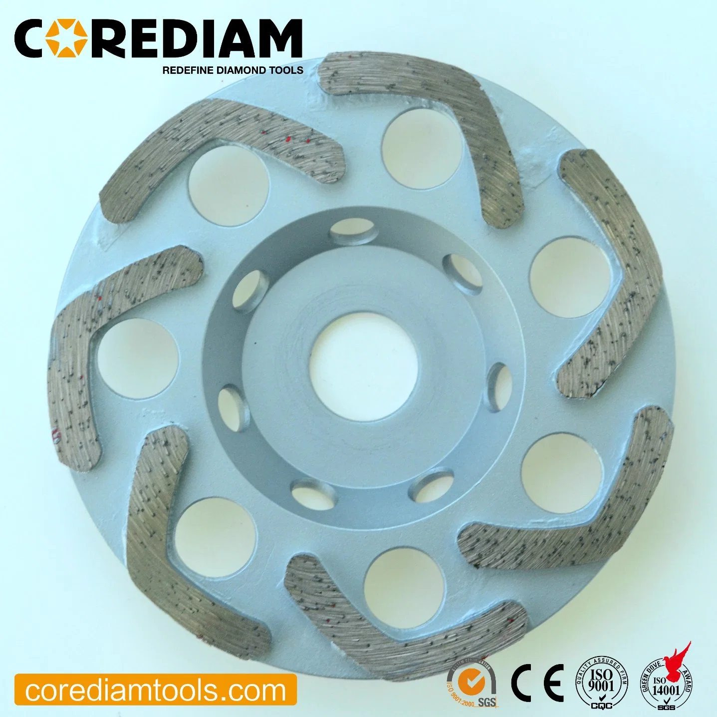 125mm F Segment Diamond Grinding Cup Wheel