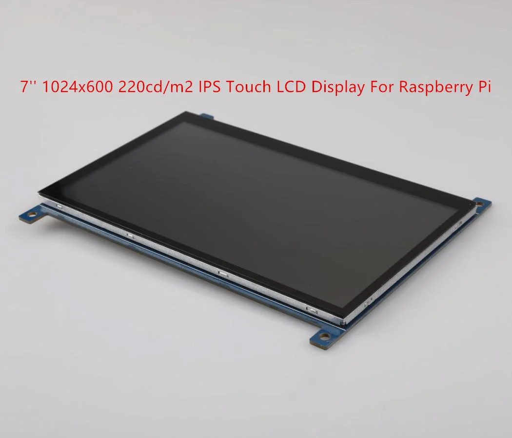 Adaptado de 7 pulgadas de 1024x600 HDMI panel LCD IPS Módulo de pantalla táctil de Raspberry Pi LCD TFT toque el Monitor