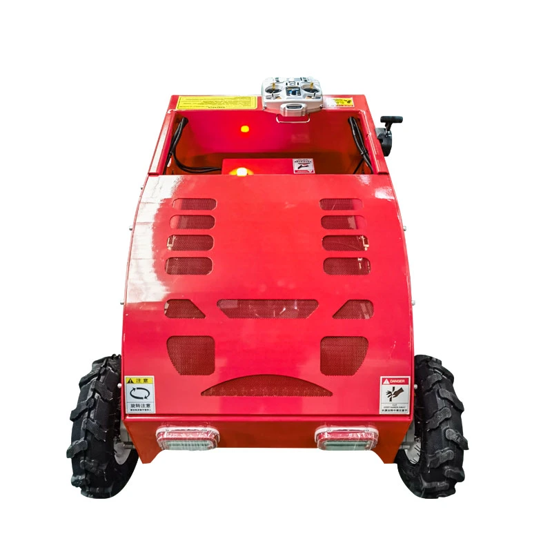 Hot-Sale Wheeled Mower Zero Turn Rubber Wheel Lawn Mower with Gas Engine Smart Robot Lawn Mower