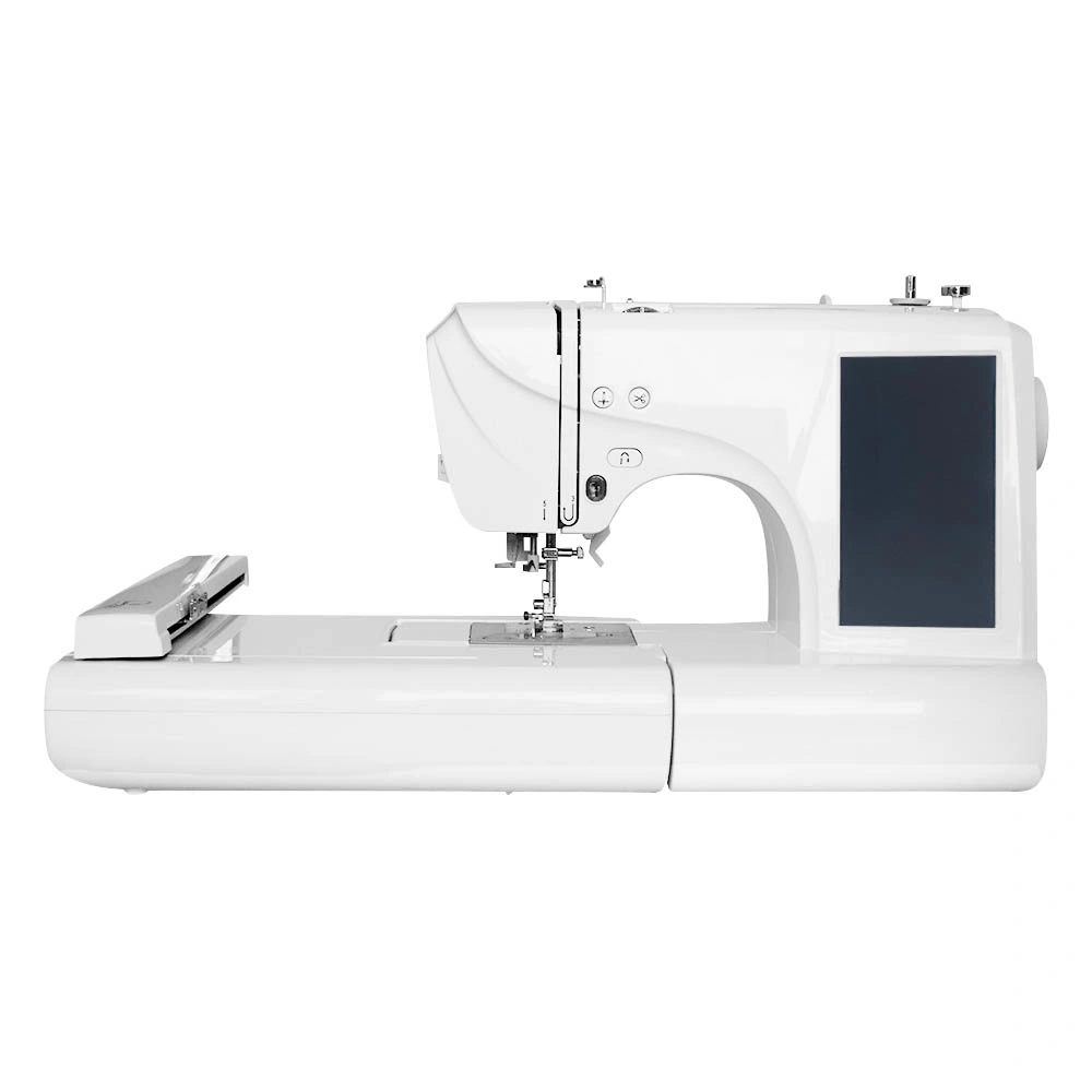 Ecrã táctil de 96 padrões USB doméstico Automatic Embroidery Sewing Machine