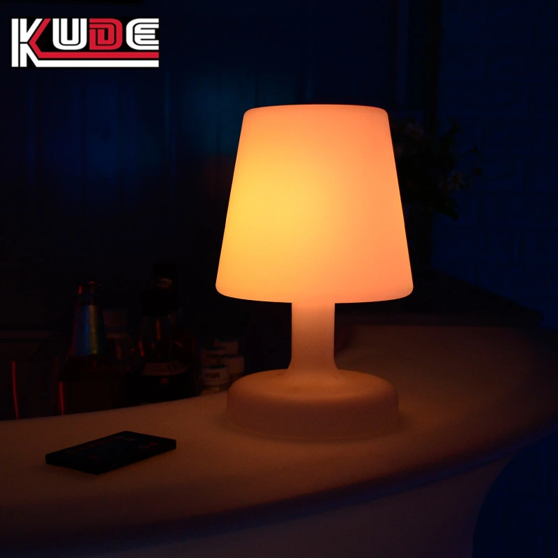 LED Touch Bedside Table Lamps Indoor Battery Operated Lamp