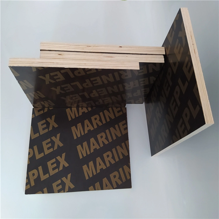 17mm Brown Film konfrontiert Sperrholz Marine Construction Schalung Phenolic Board Großhandelspreise Finger Joint Sperrholz