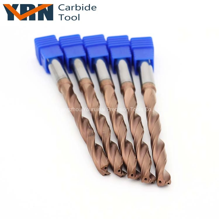 High Precision CNC Bits with Inner Coolant Hole Carbide Cutting Bits Chamfer Drill Bit