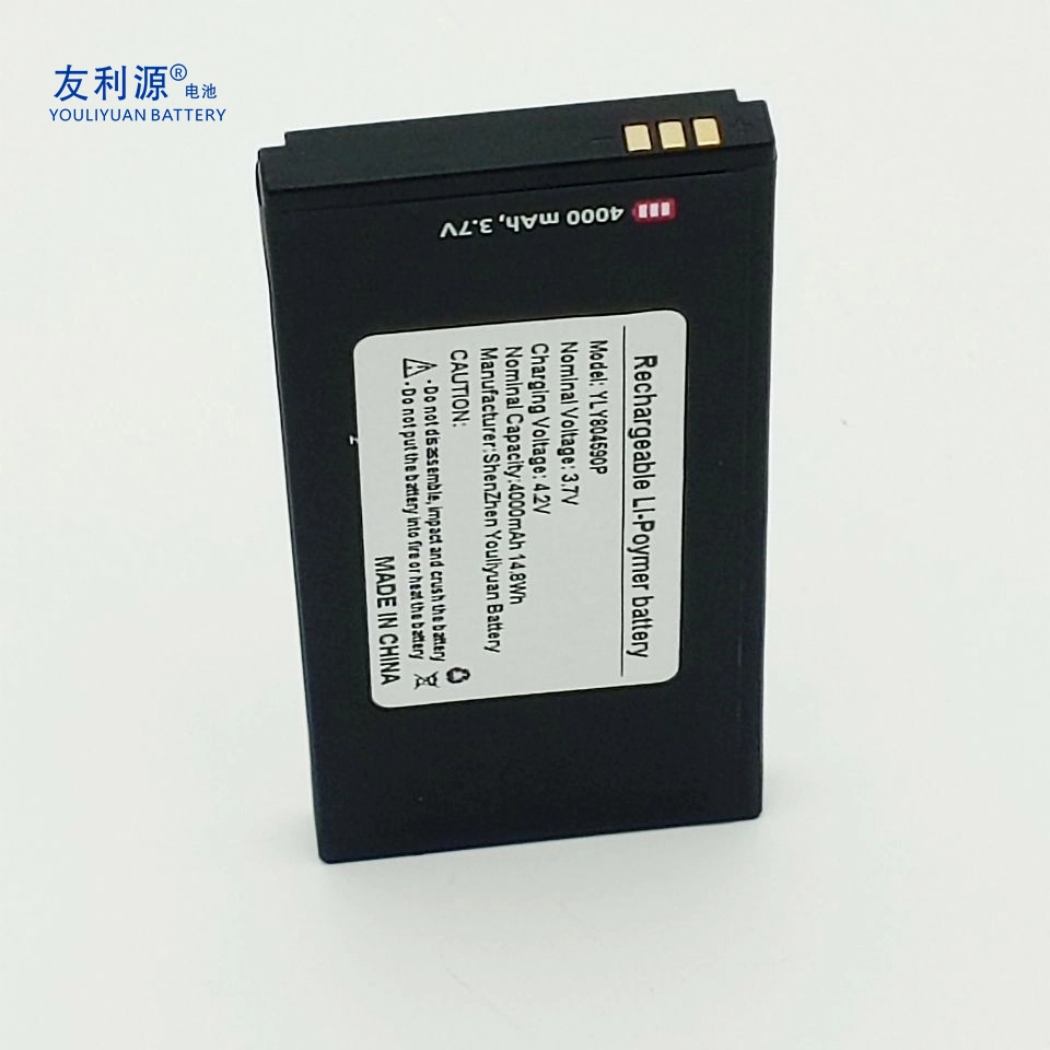 Manufacturer Factory CE RoHS Un38.3 MSDS Lithium Lipo Battery 3.7V 4000mAh 804590p for Intelligent Waterproof /Shockproof Polymer Battery