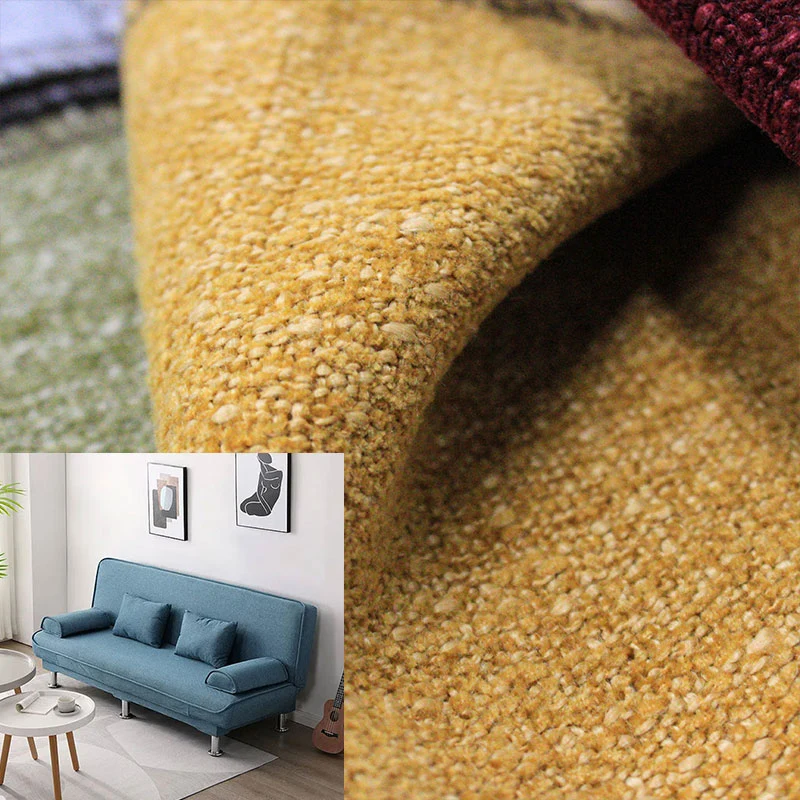 Popular Chenille and Jacquard Polyester Fabric for Home Textile Furniture Sofa and Chair