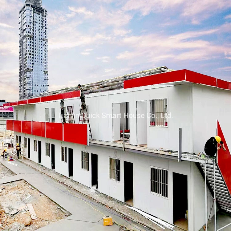 Pre-Made Container House Plans Prefabricated Container Hotel Project