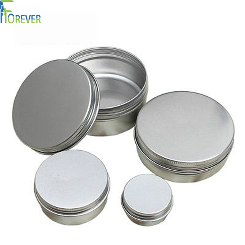 Metal Tin Box Silver