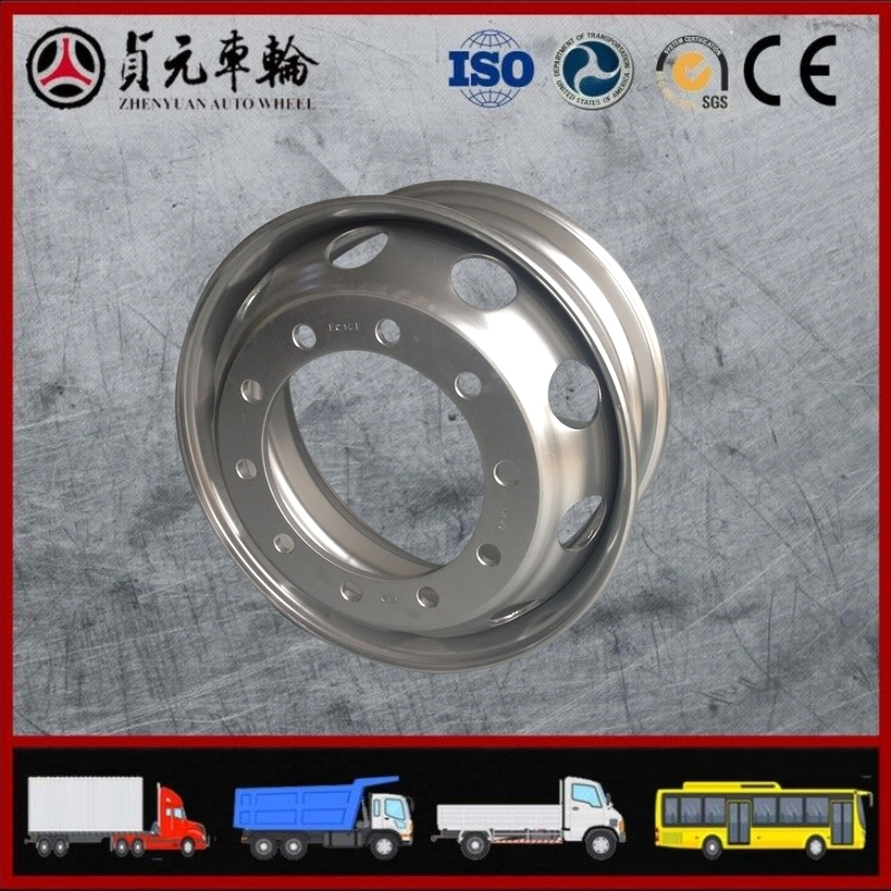 H&T Wheel Forged Aluminum Wheels for Commercial Trucks 22.5X7.5, Suitable for 22.5X7.5 Tire