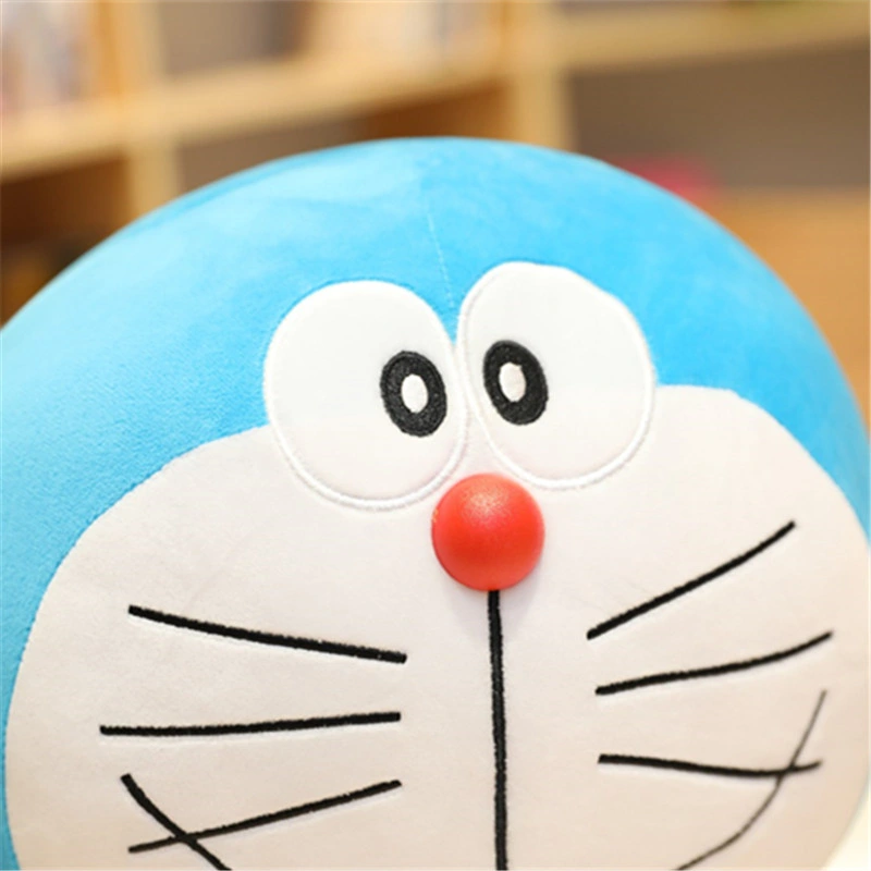 Cartoon Anime Plüsch Doraemon Jingle Katze Kissen Plüsch Spielzeug Juguetes PP Baumwolle Füllung Heim Möblierung Anhänger Raumdekoration GIF