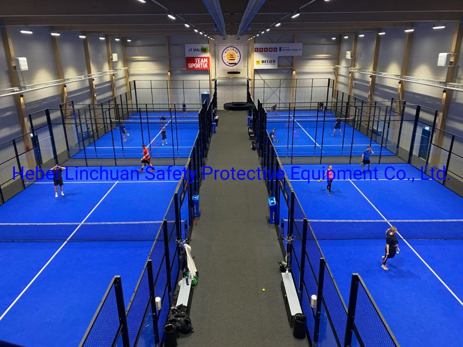 Padel Court High Quality Plastic Turf Tennis Padel Court Artificial Grass/Full Set of Panoramic professional Sport Court Padle Tennis Court 10X20m Tennis Court
