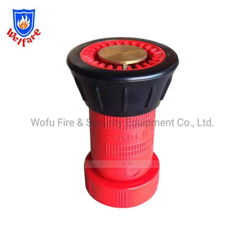 Above 80gpm Polycarbonate Fire Hose Plastic Nozzle