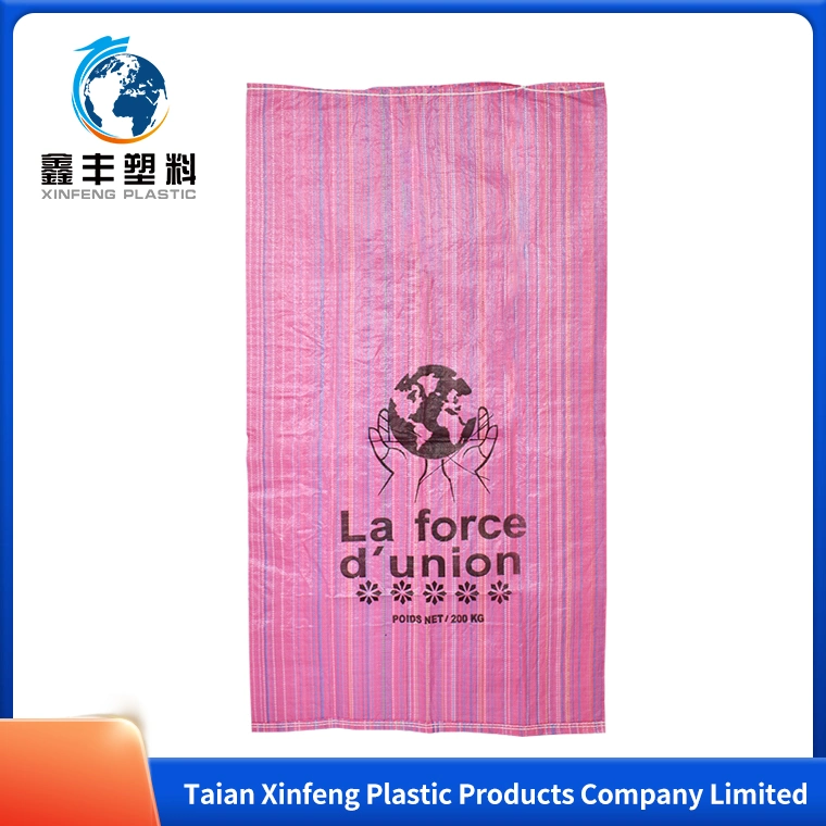 25kg PP Rice Wheat Maize Feed Woven Sacks Polypropylene Bags 50 Kg Printing Color Bagsfor Grain