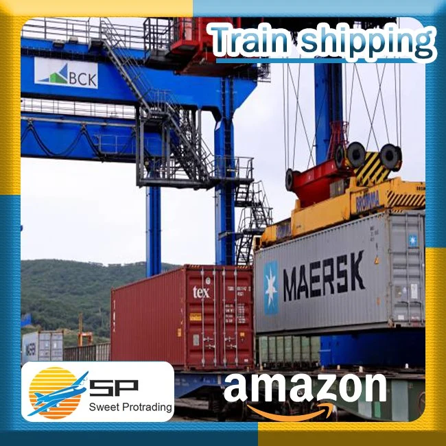 DDP Envio para Amazon Europe carga Ferroviária Fast Train Shipping Para a Europa, Reino Unido, França