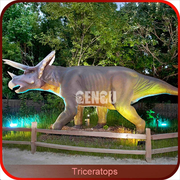 Gengu Amusement Park Life Size Animatronic Dinosaur